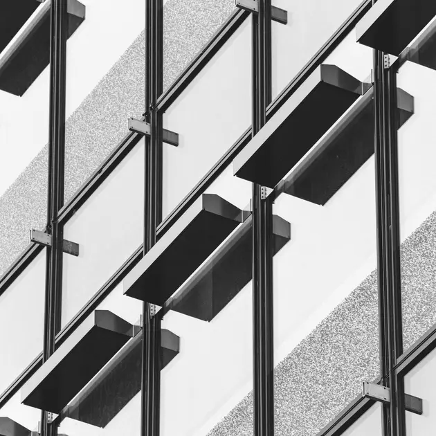 cobertura de vidro para áreas comerciais