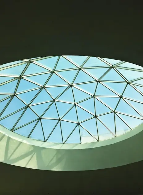 eficiência energética com cobertura de vidro