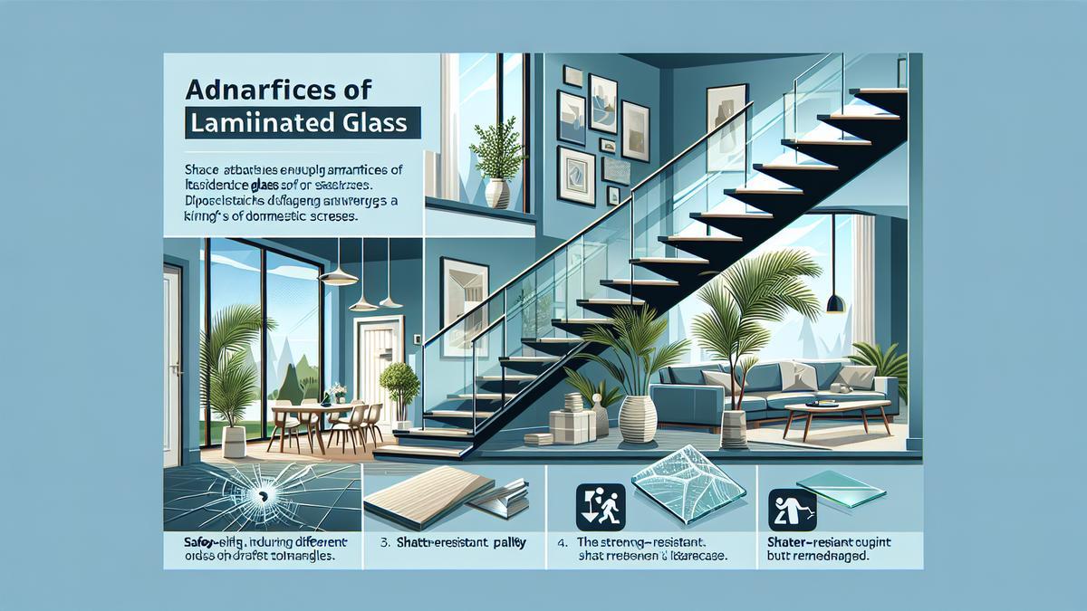 Vantagens do Vidro Laminado para Escadas Residenciais Vantagens do Vidro Laminado para Escadas Residenciais