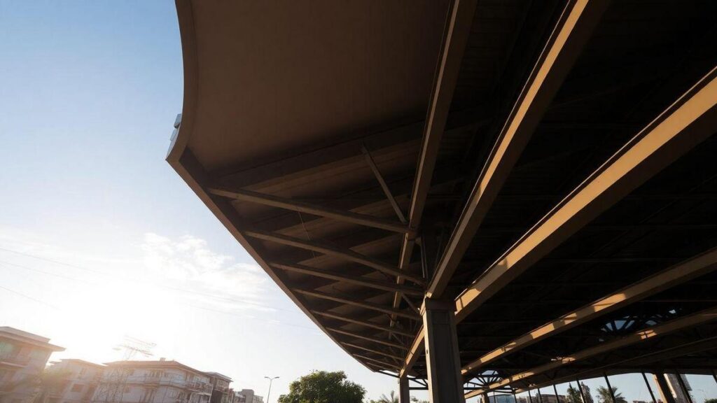 cobertura-flutuante-em-vigas-metalicas-perfeita