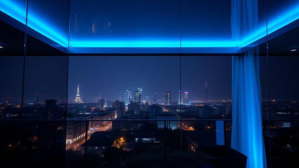 telhado-envidracado-com-leds-embutidos-e-incrivel